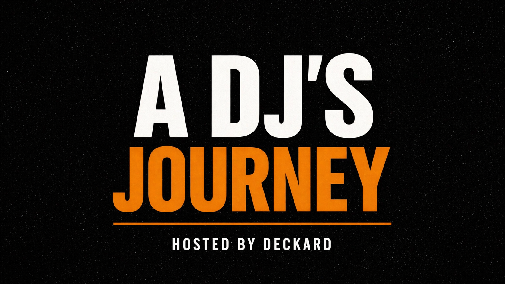 A DJ's Journey artwork.